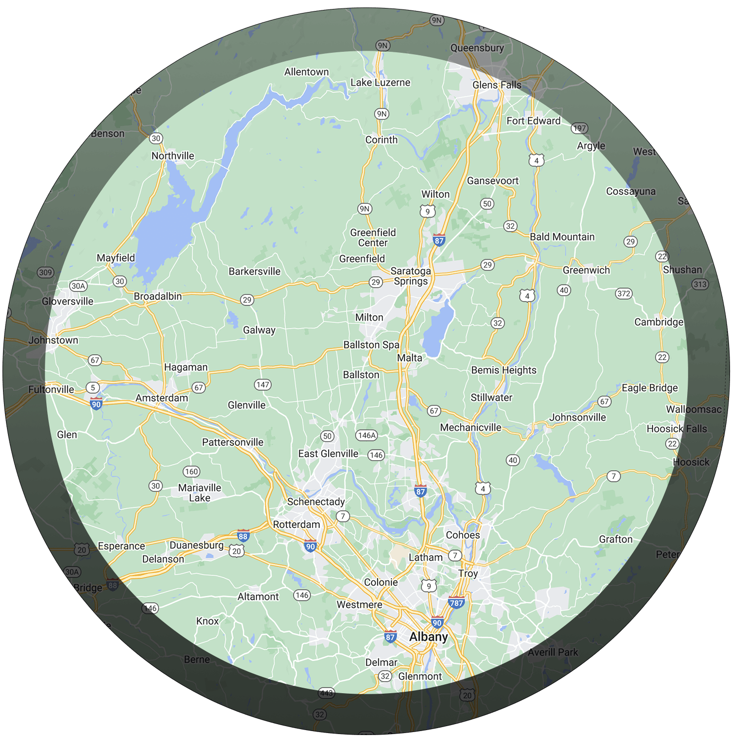 Service Area Map
